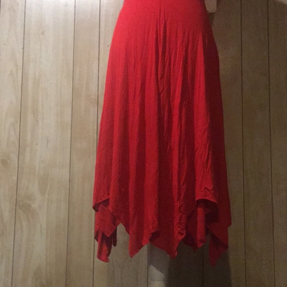 Fall Red Dress - Picture 4 of 7